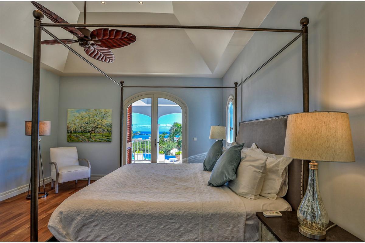 Villa rental Saint Martin - The bedroom 1